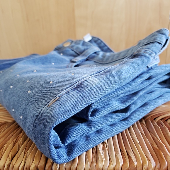 Rhinestone Denim Jeans Size 12 NEW! - Picture 1 of 11